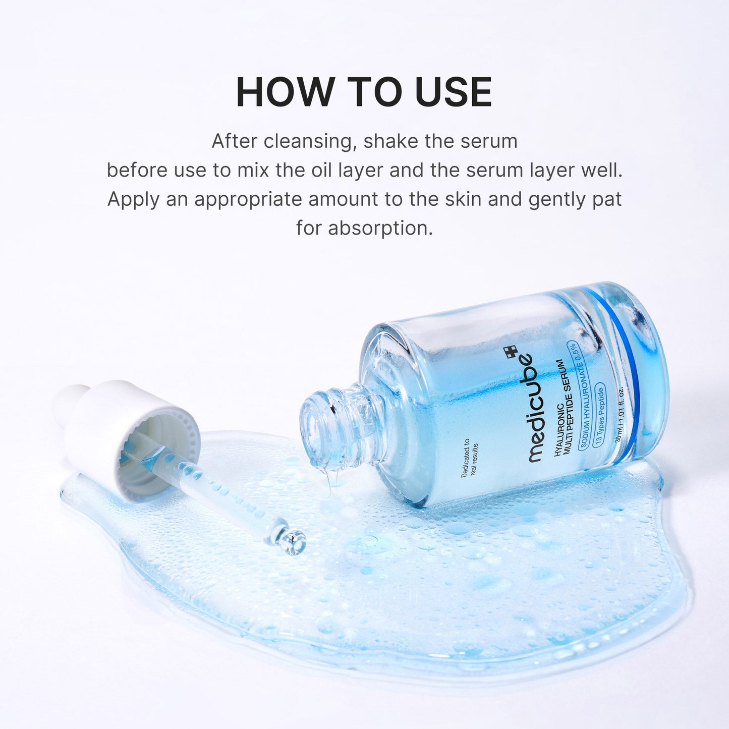 Hyaluronic Multi Peptide PDRN Serum for a Smooth Radiant Looking Finish