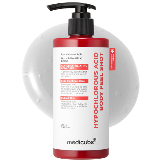Hypochlorous Acid Rice Body Peel Shot for Convenient At Home Skin Routine
