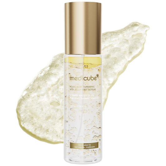 Kojic Acid Turmeric Vitamin Gold Jelly Mist Serum for Lightweight Everyday Skin Prep