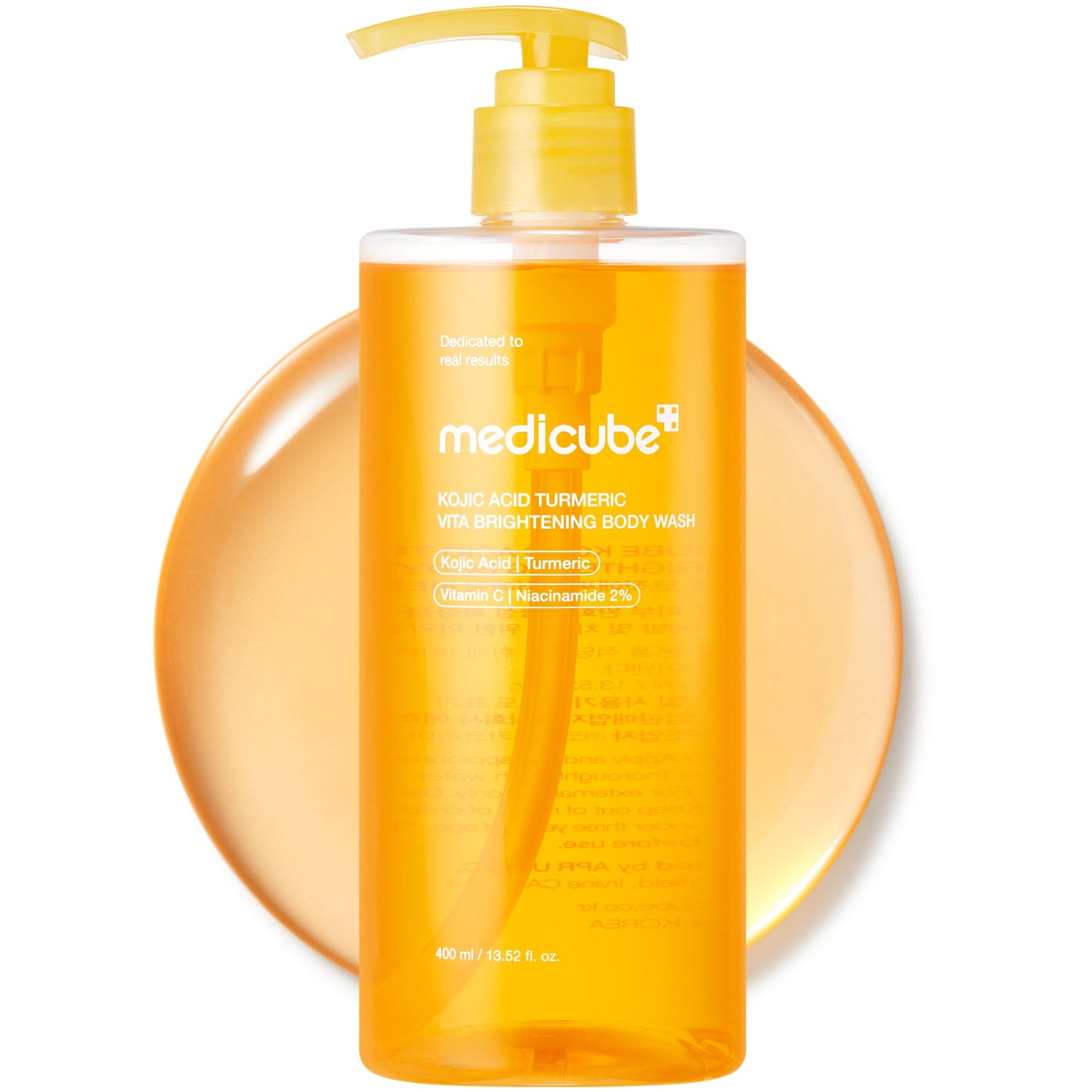 Kojic Acid Turmeric Brightening Body Wash for Gentle Everyday Cleansing
