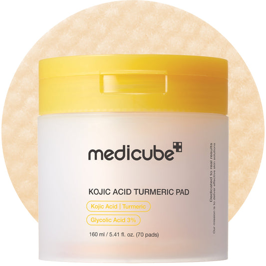 Kojic Acid Tumeric Toner Pad with Gentle Daily Toning Care