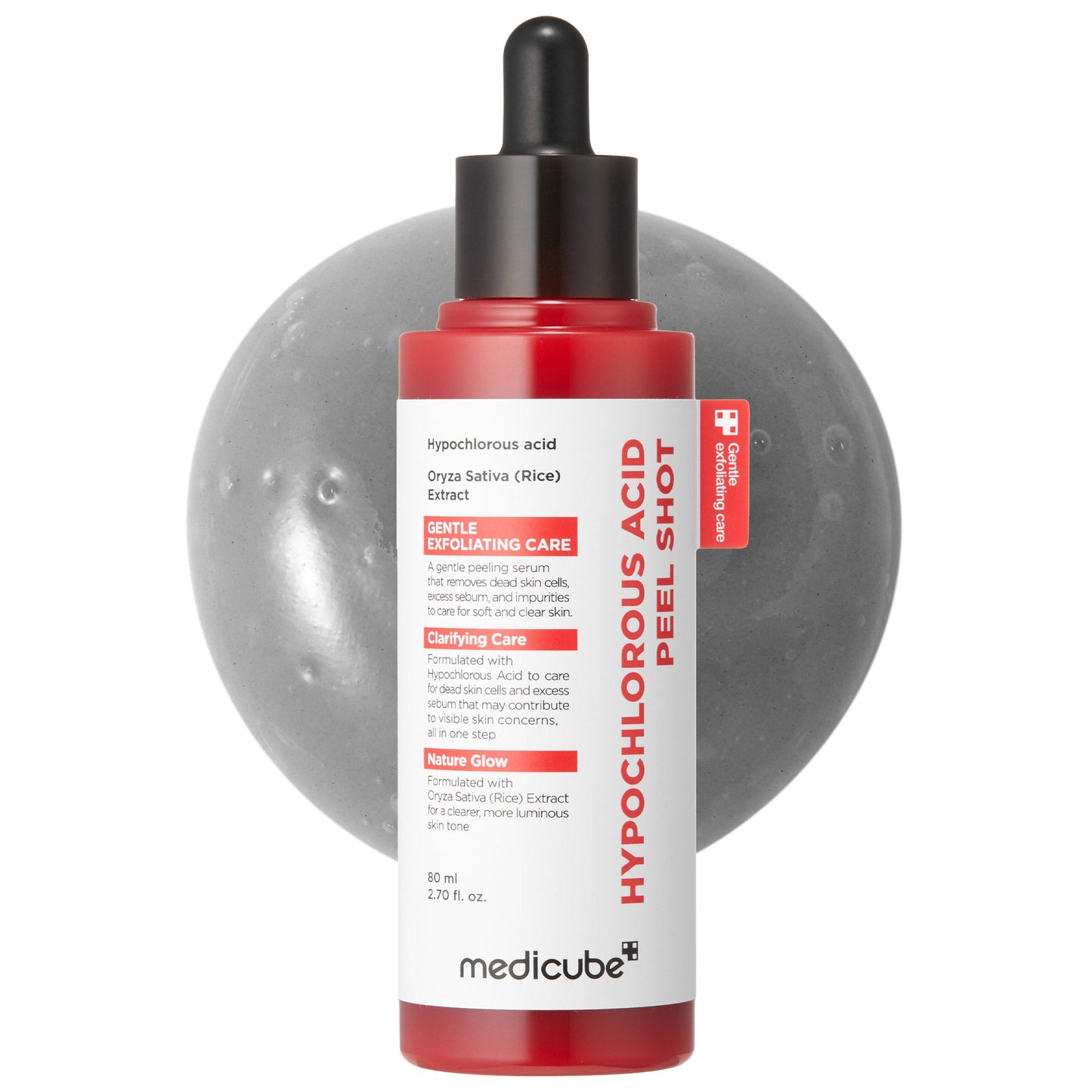 Hypochlorous Acid Rice Peel Shot for Convenient At Home Skin Care