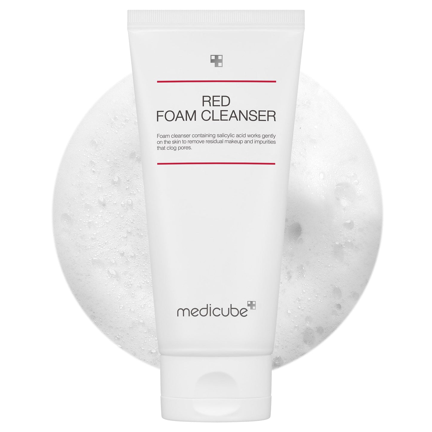 Red Foam Cleanser for Gentle Everyday Cleansing