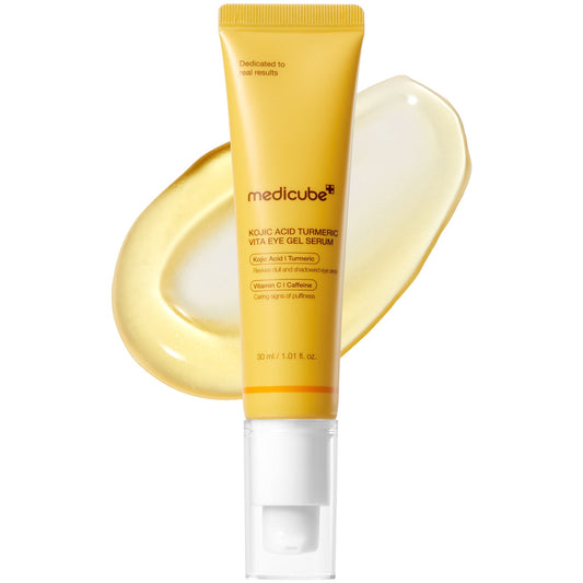 Kojic Acid Tumeric Eye Gel Serum for a Smooth Radiant Looking Finish