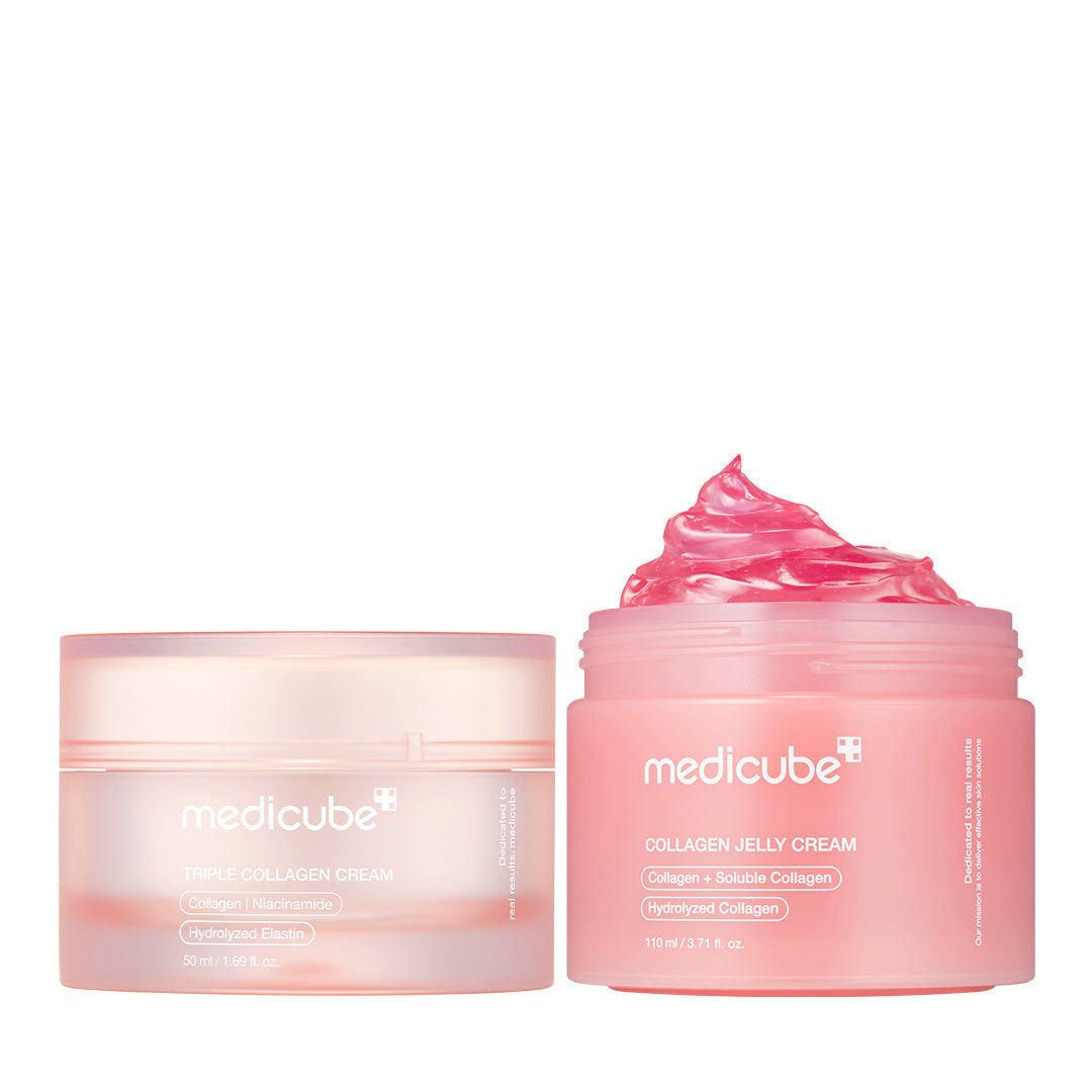 Collagen Swirl Duo for Gentle Everyday Skin Care