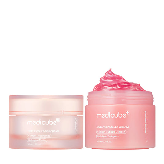Collagen Swirl Duo for Gentle Everyday Skin Care