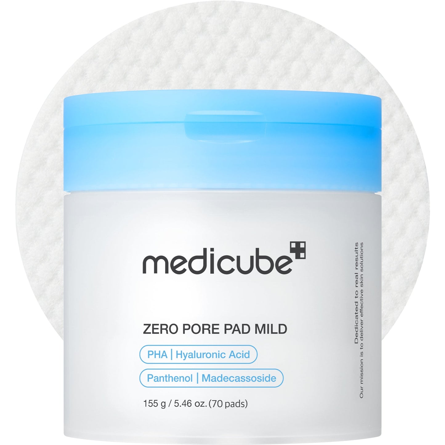 Zero Pore Madecassoside Pads Mild for Gentle Daily Toning Care