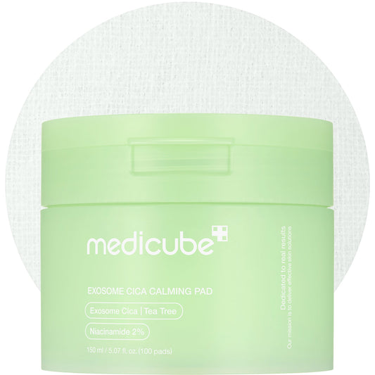 Exosome Cica Calming Toner Pads with Gentle Daily Toning Care