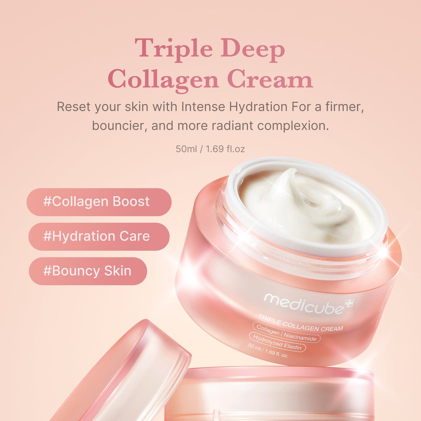 Triple Collagen Cream with Daily Moisture and Comfort Care