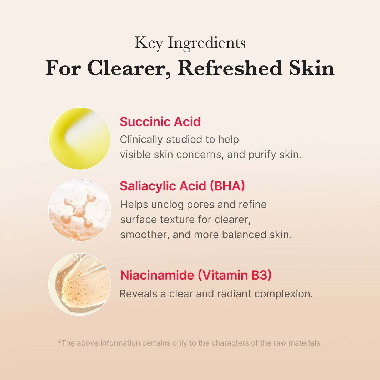 Red Succinic Acid Panthenol Pads for Gentle Daily Toning Care