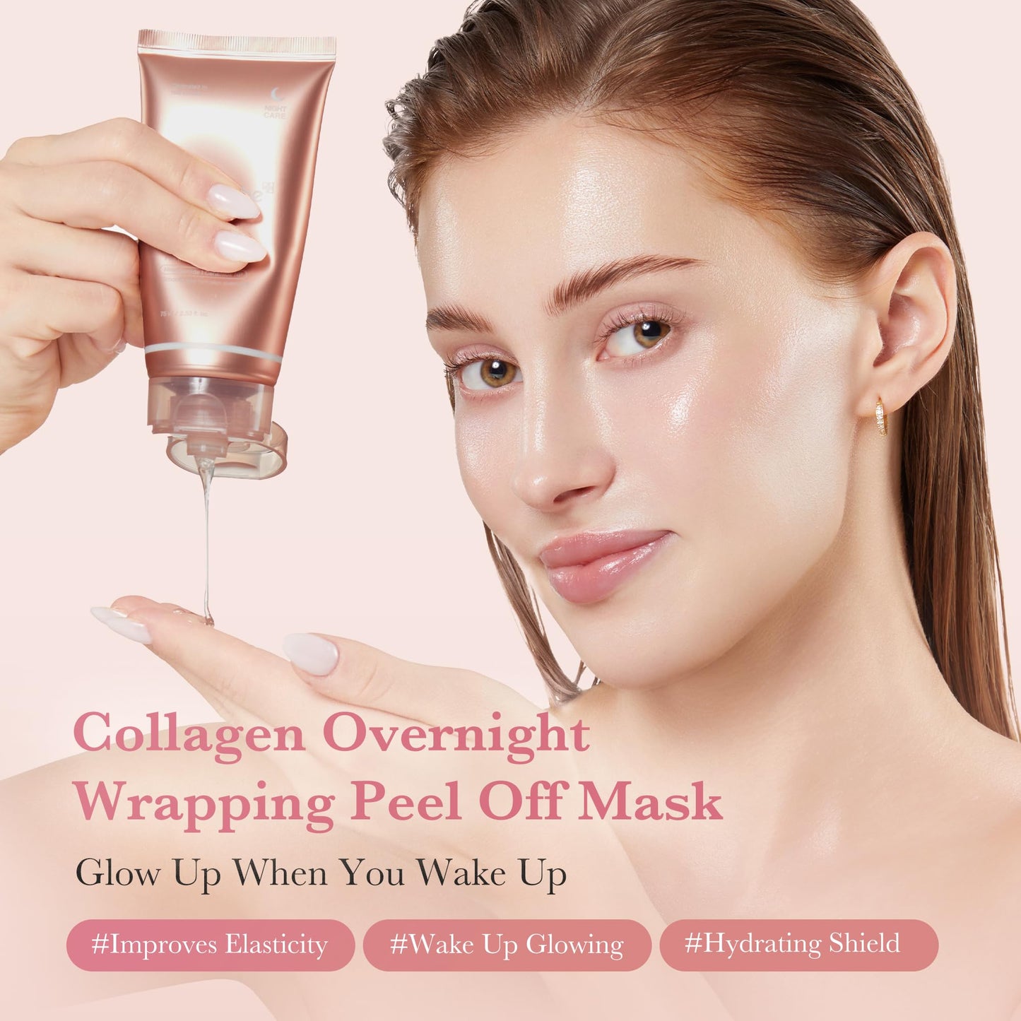 Collagen Night Wrapping Mask for Weekly Moisture Focused Care