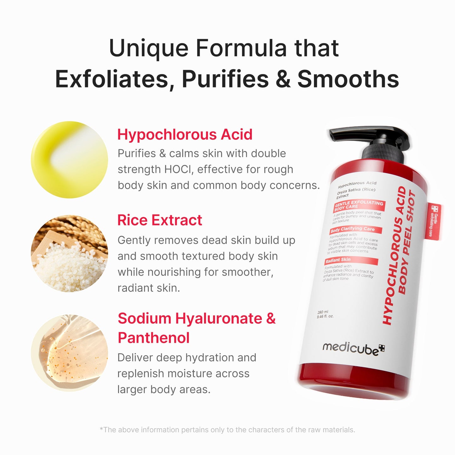 Hypochlorous Acid Rice Body Peel Shot for Convenient At Home Skin Routine