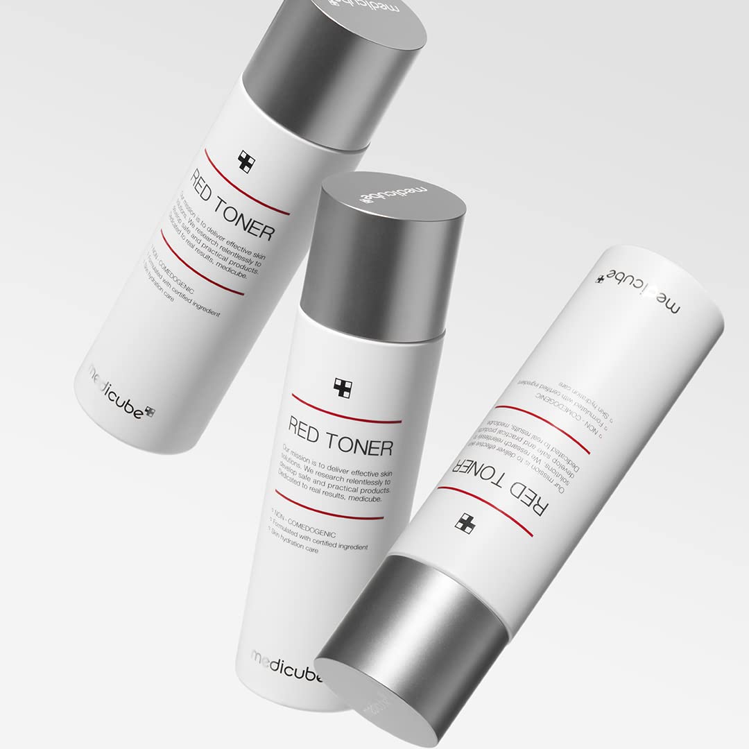 Red Toner with Lightweight Daily Skin Prep