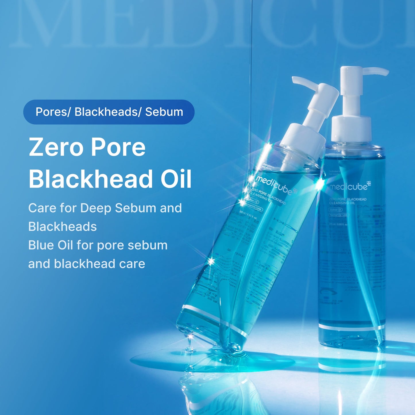 Zero Pore Blackhead Deep Cleansing Oil for Gentle Everyday Cleansing