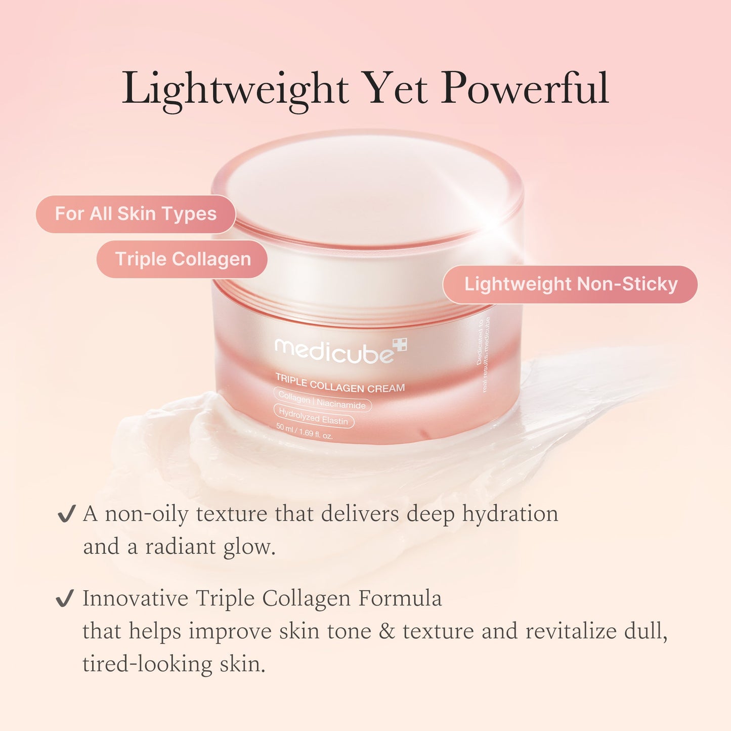 Triple Collagen Cream with Daily Moisture and Comfort Care