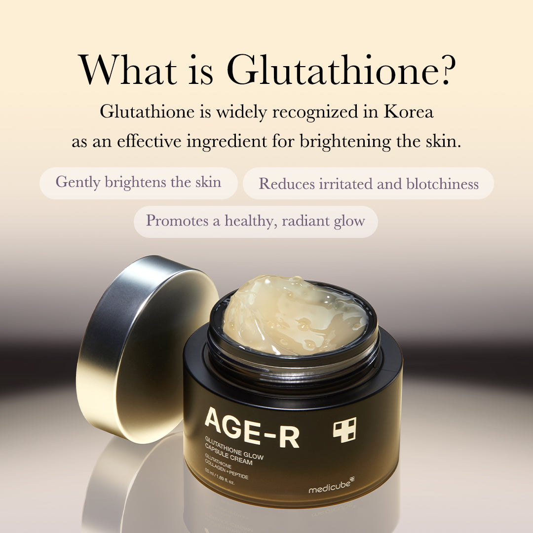 AGE R Glutathione Glow Capsule Cream for Everyday Moisture and Comfort Care