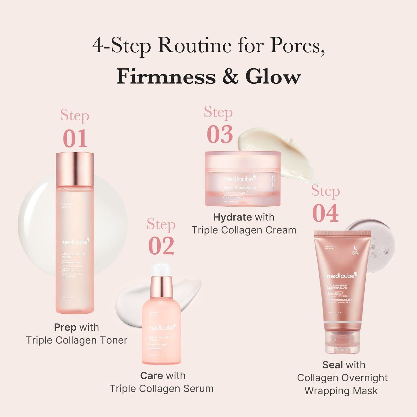 Triple Collagen Toner for Lightweight Everyday Skin Prep
