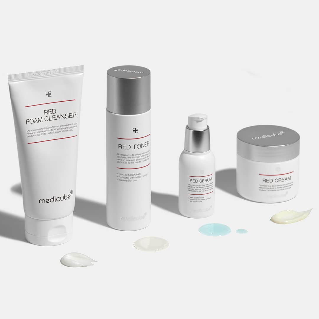Red Toner with Lightweight Daily Skin Prep