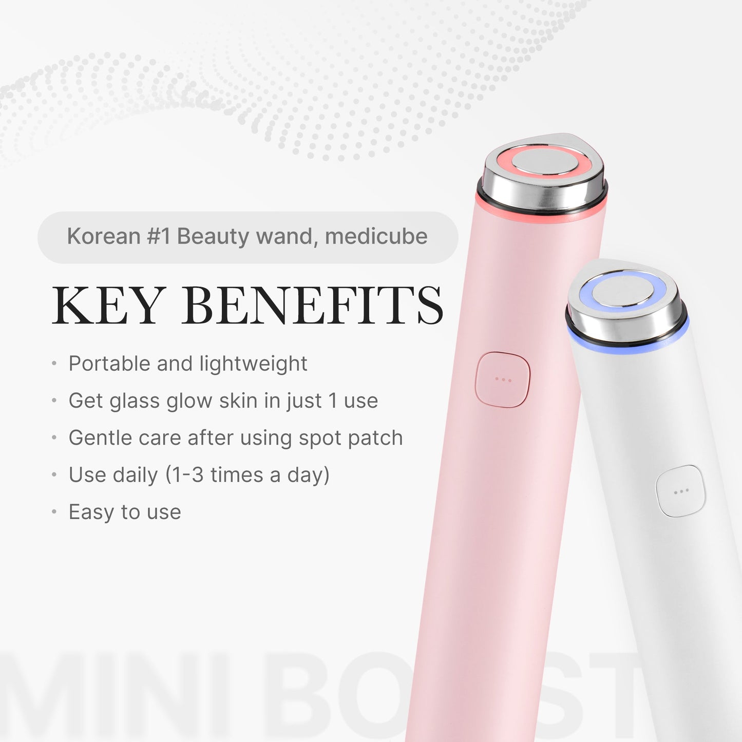 Mini Booster Pro for Convenient At Home Skin Care