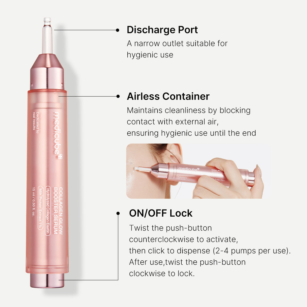 Collagen Glow Booster Milk Serum for Convenient At Home Skin Care