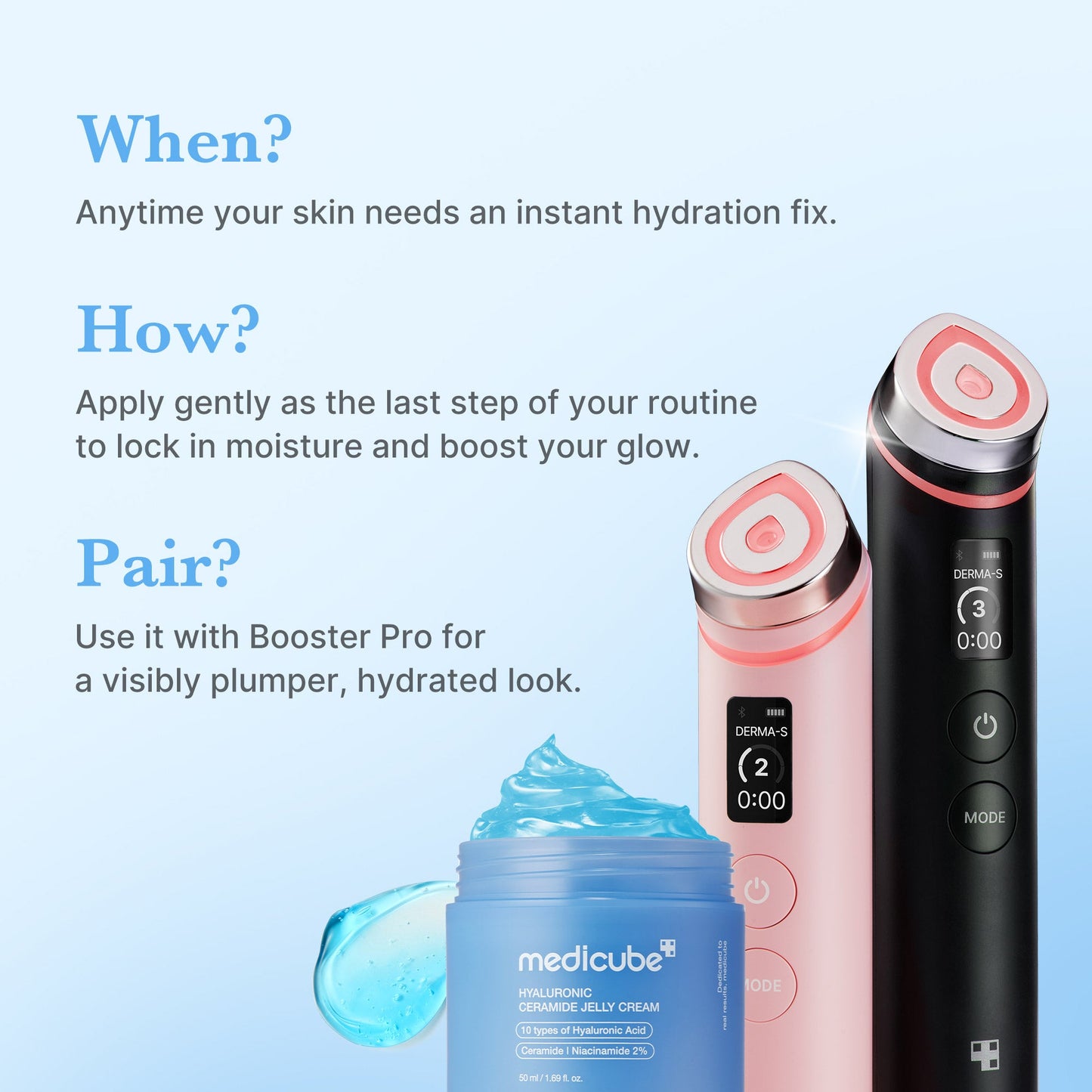 Hyaluronic Ceramide Moisturizing Jelly Cream for Everyday Moisture and Comfort Care