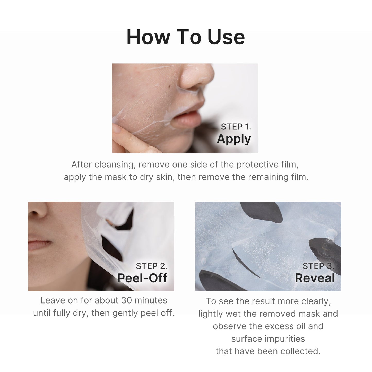 Hypochlorous Acid Peel Mask with Weekly Moisture Focused Care