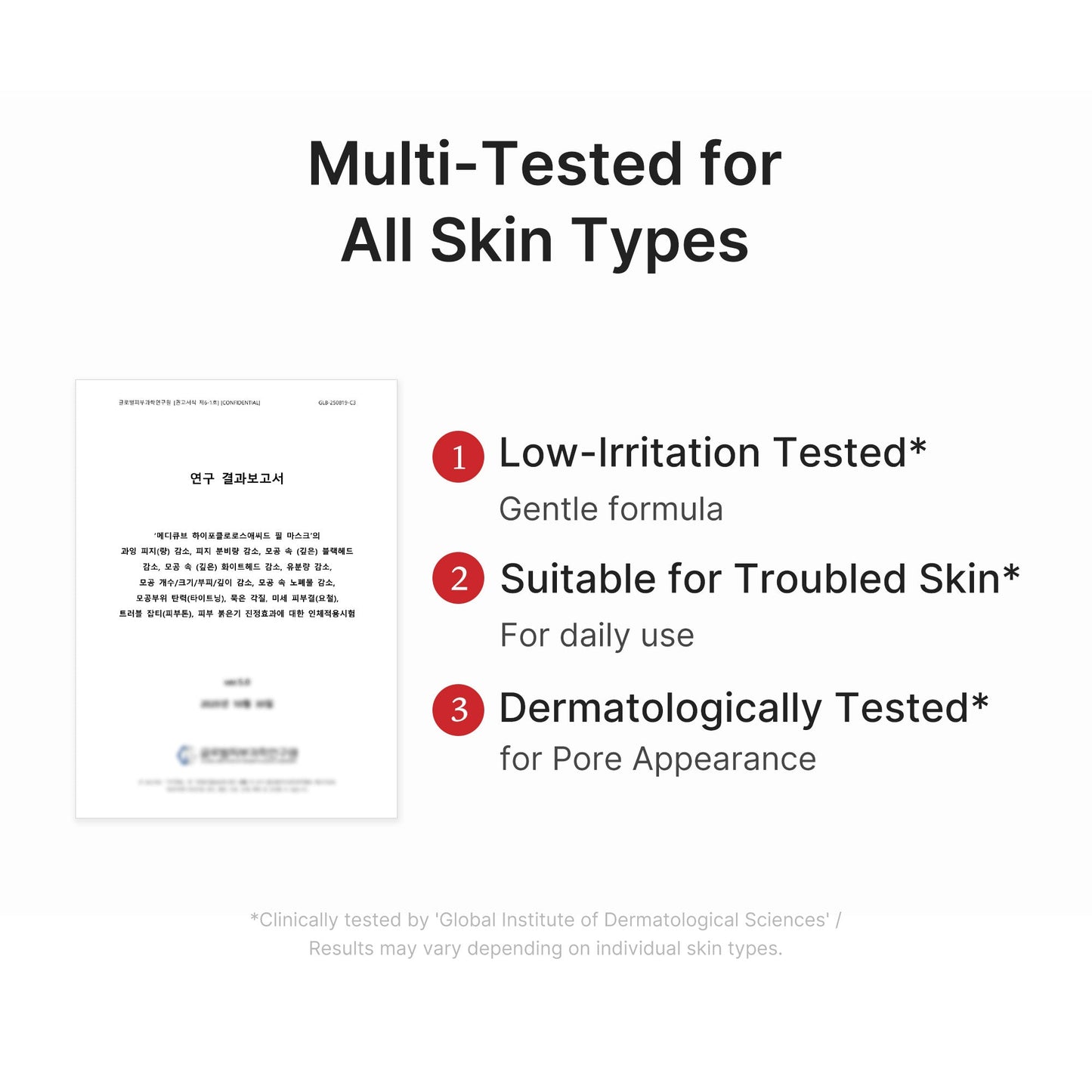 Hypochlorous Acid Peel Mask with Weekly Moisture Focused Care