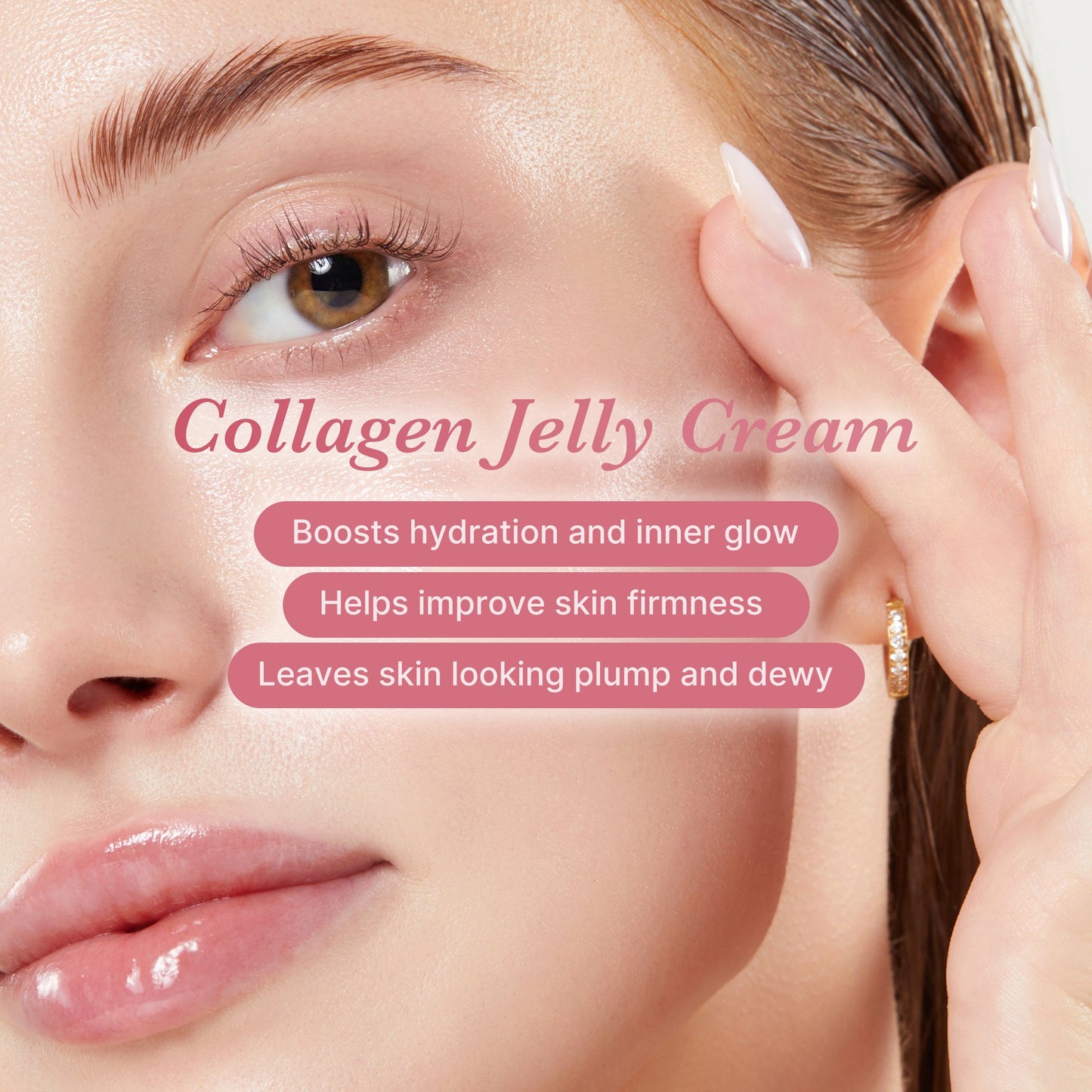 Collagen Niacinamide Jelly Cream for Daily Moisture and Comfort Care