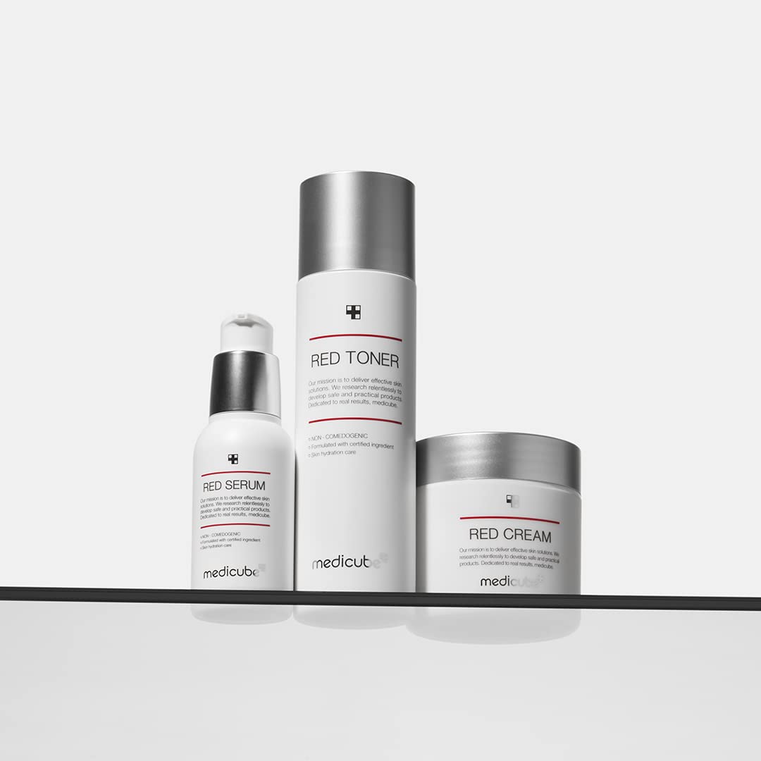 Red Toner with Lightweight Daily Skin Prep
