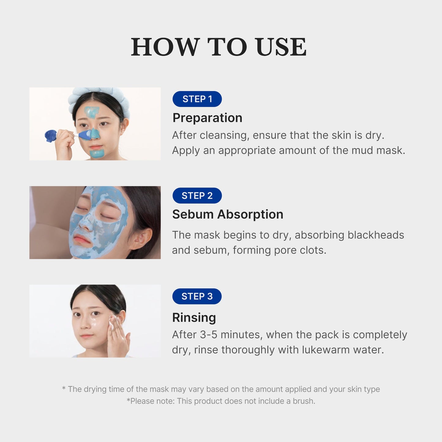 Zero Pore Blackhead Mud Mask with Weekly Moisture Focused Care