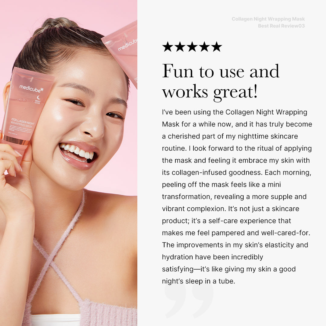 Collagen Night Wrapping Mask for Weekly Moisture Focused Care