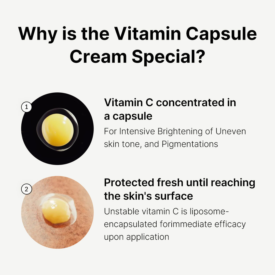 Deep Vita C Capsule Cream for Daily Moisture and Comfort Routine