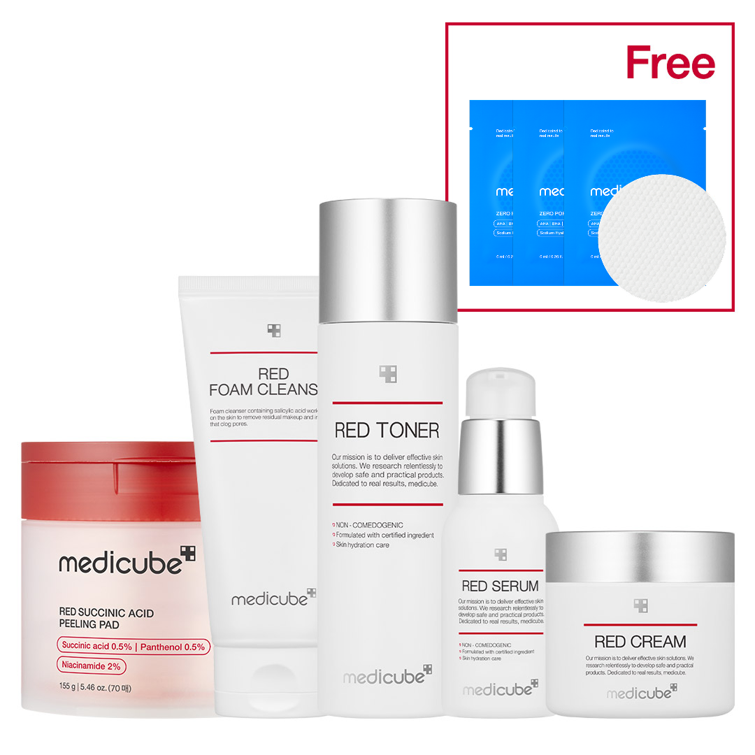 Red Line Full Set for Gentle Everyday Skin Routine