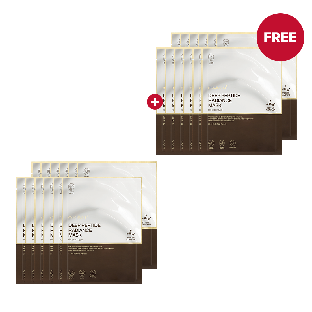 Deep Peptide Radiance Mask with Weekly Moisture Focused Care