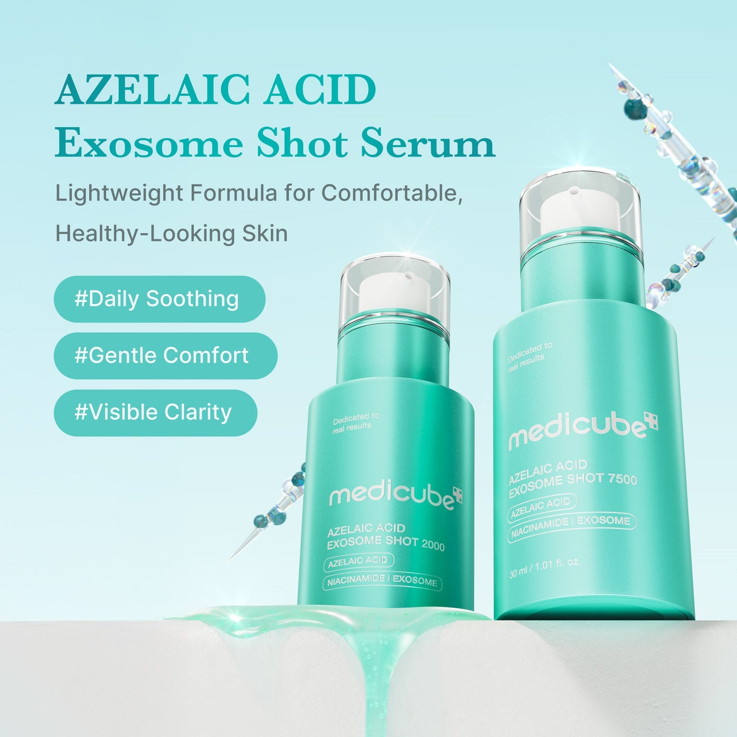 Azelaic Acid Exosome Shot for Convenient At Home Skin Routine