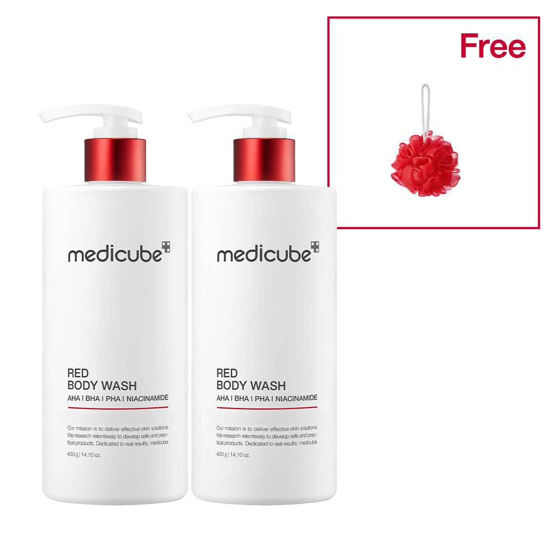Red Body Wash for Gentle Everyday Cleansing