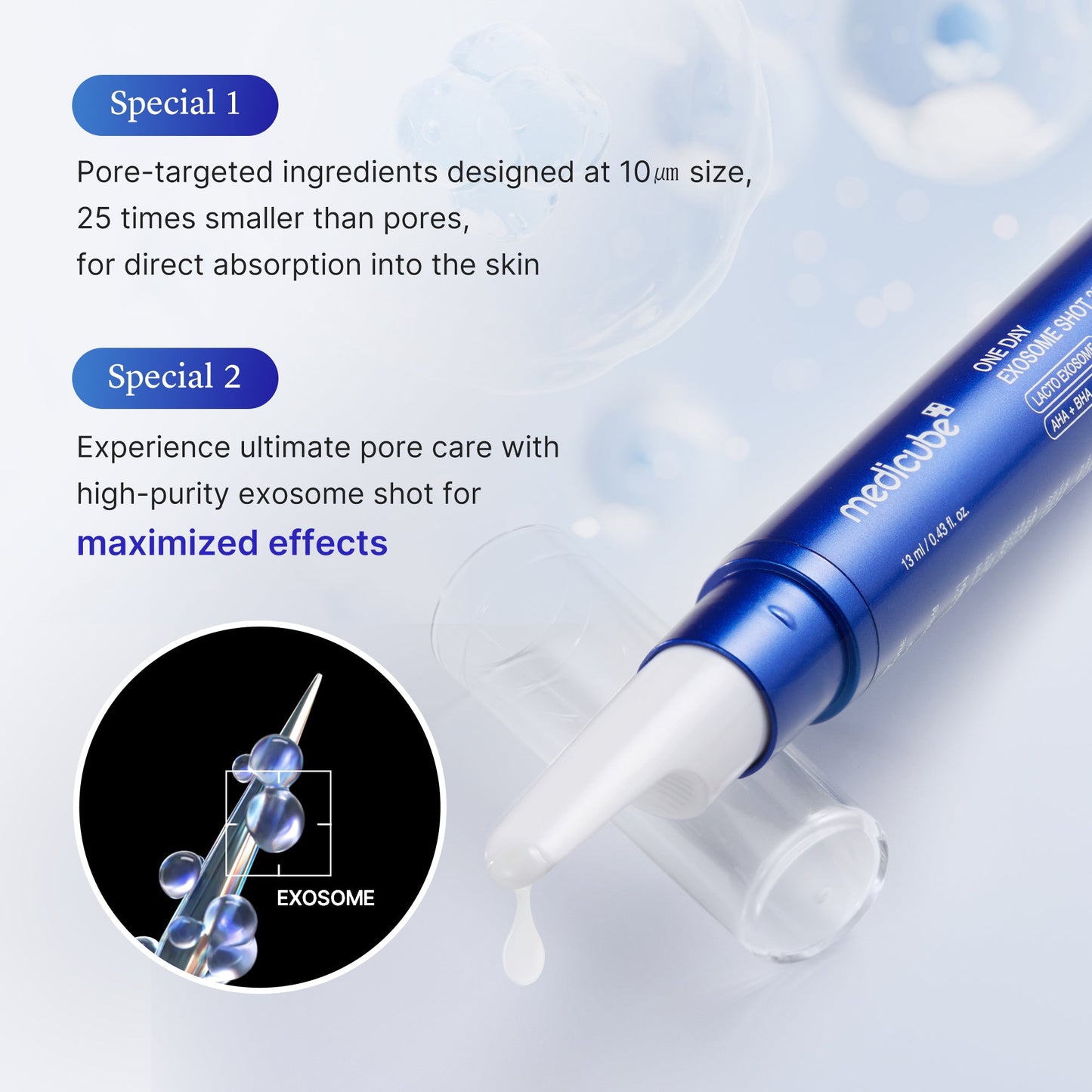 Zero Exosome Shot for Convenient At Home Skin Care