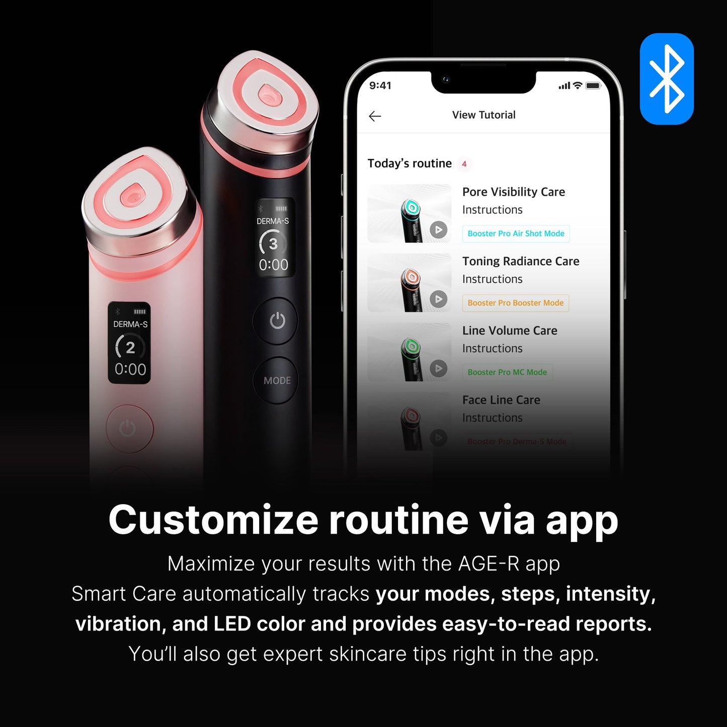 Booster Pro with Convenient At Home Skin Care