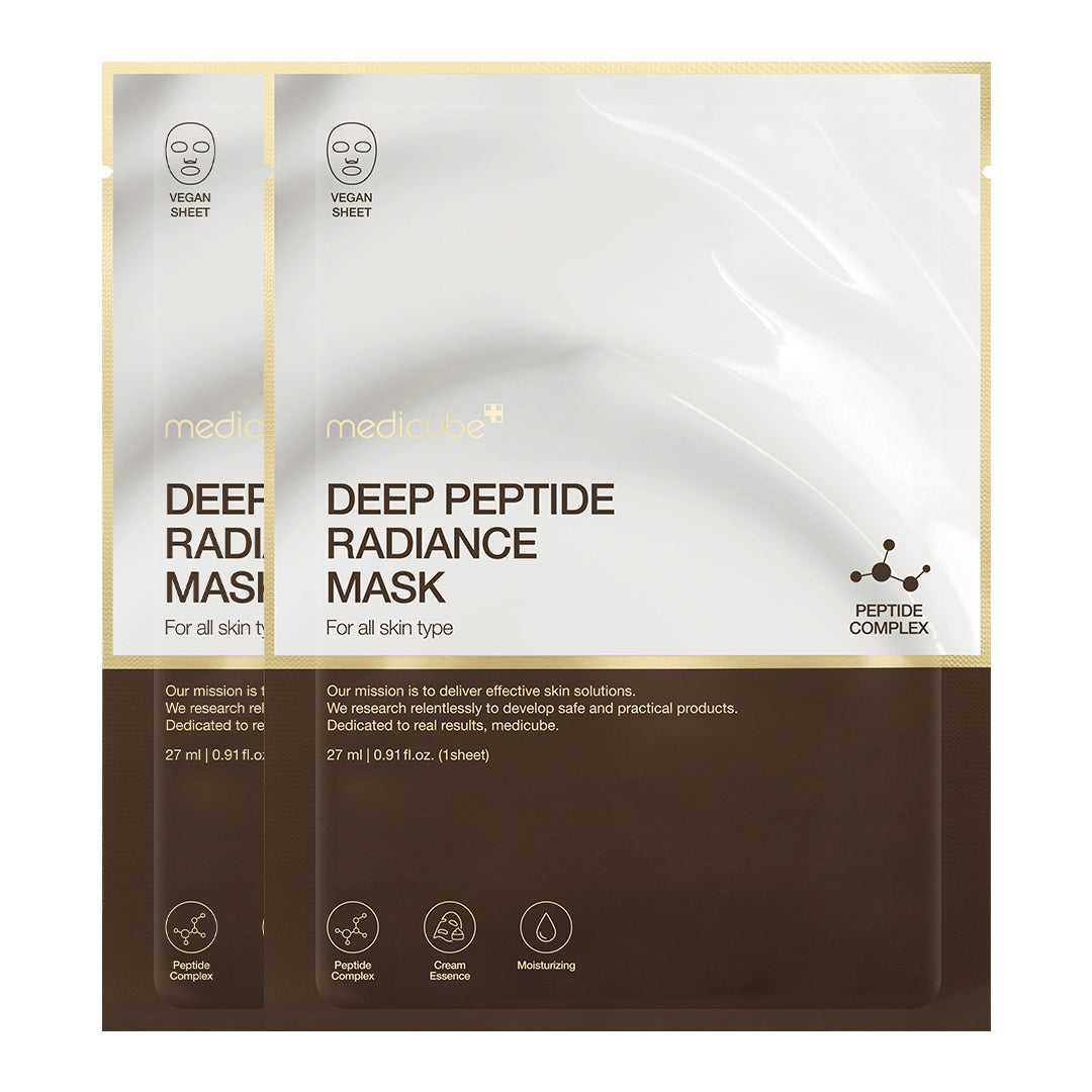 Deep Peptide Radiance Mask with Weekly Moisture Focused Care