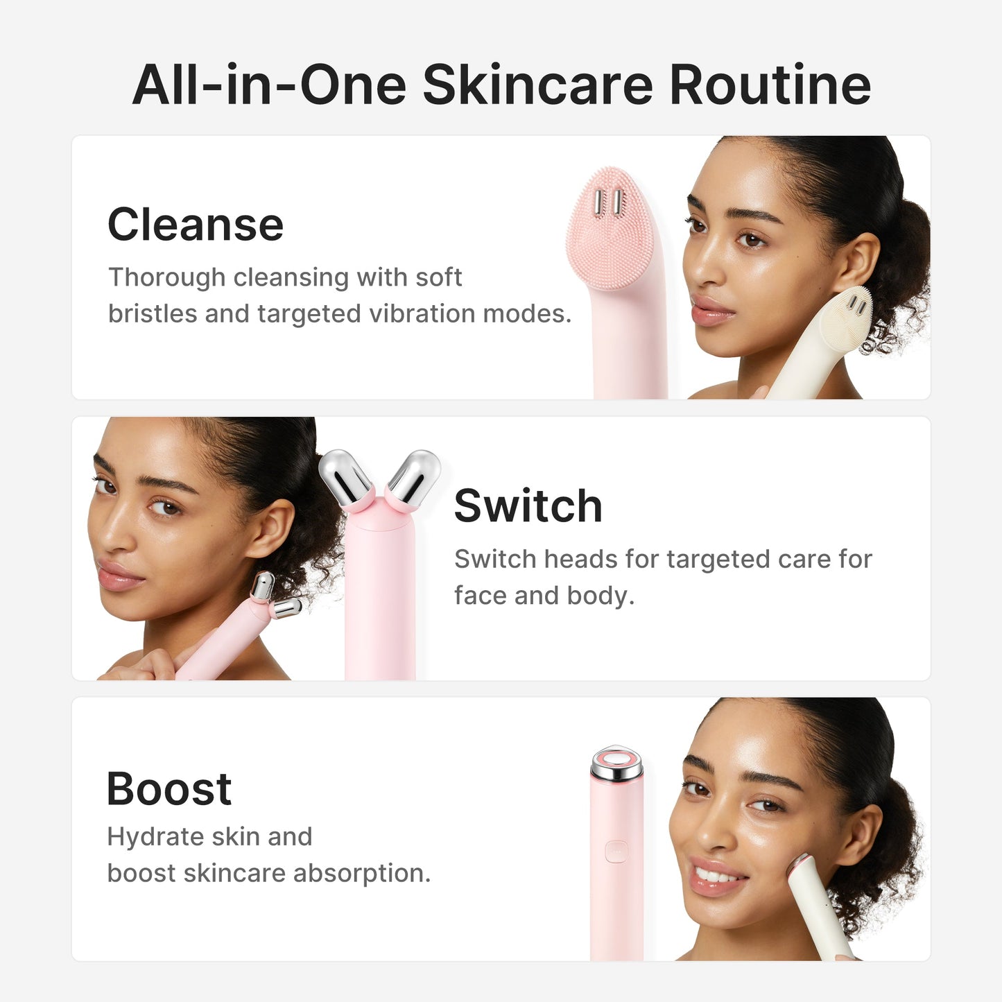 Mini Booster Pro Plus for Convenient At Home Skin Care