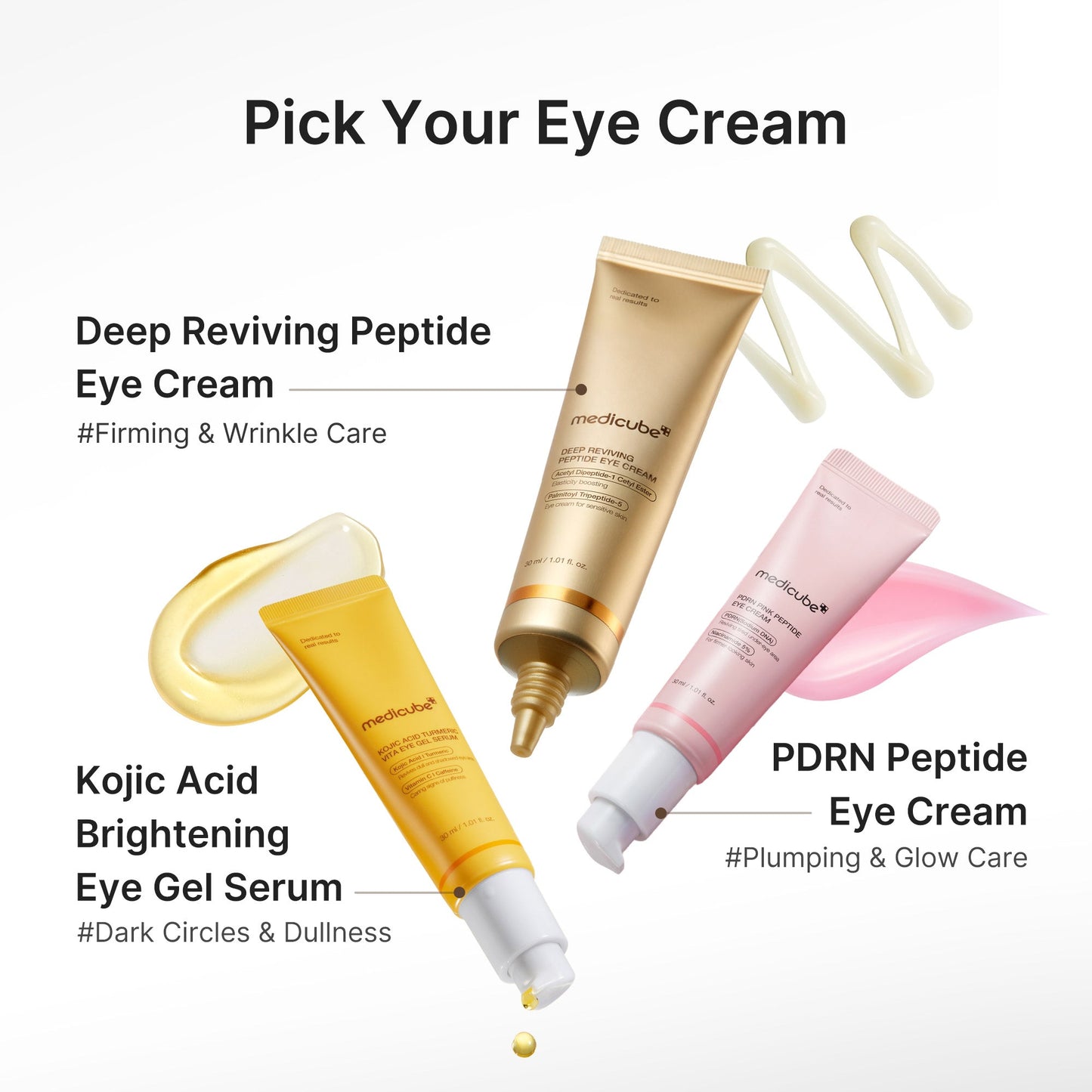 Deep Reviving Peptide Eye Cream for Gentle Daily Eye Area Care