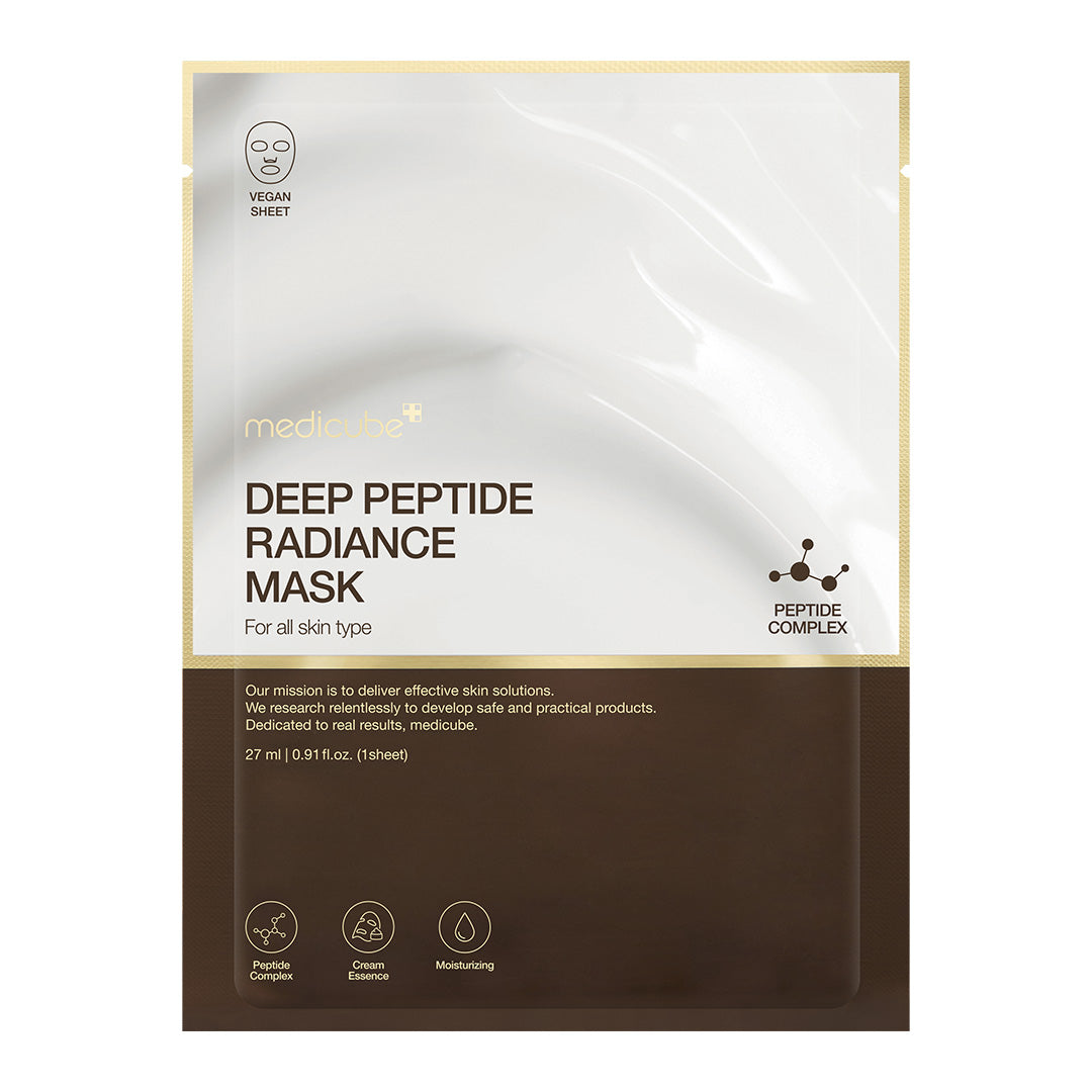 Deep Peptide Radiance Mask with Weekly Moisture Focused Care