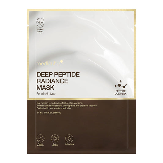 Deep Peptide Radiance Mask with Weekly Moisture Focused Care