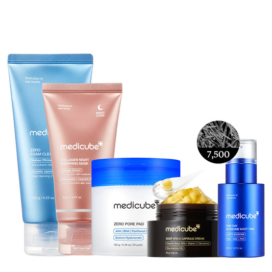 Affordable Glass Glow 7 Day Skincare Set for Gentle Everyday Skin Routine