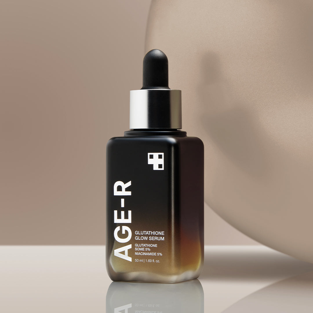 AGE R Glutathione Glow Serum for a Smooth Radiant Looking Finish