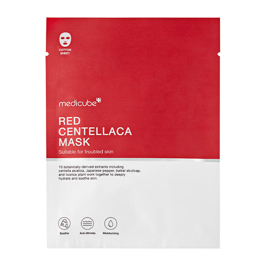 Red Centellaca Mask for Weekly Moisture Focused Care