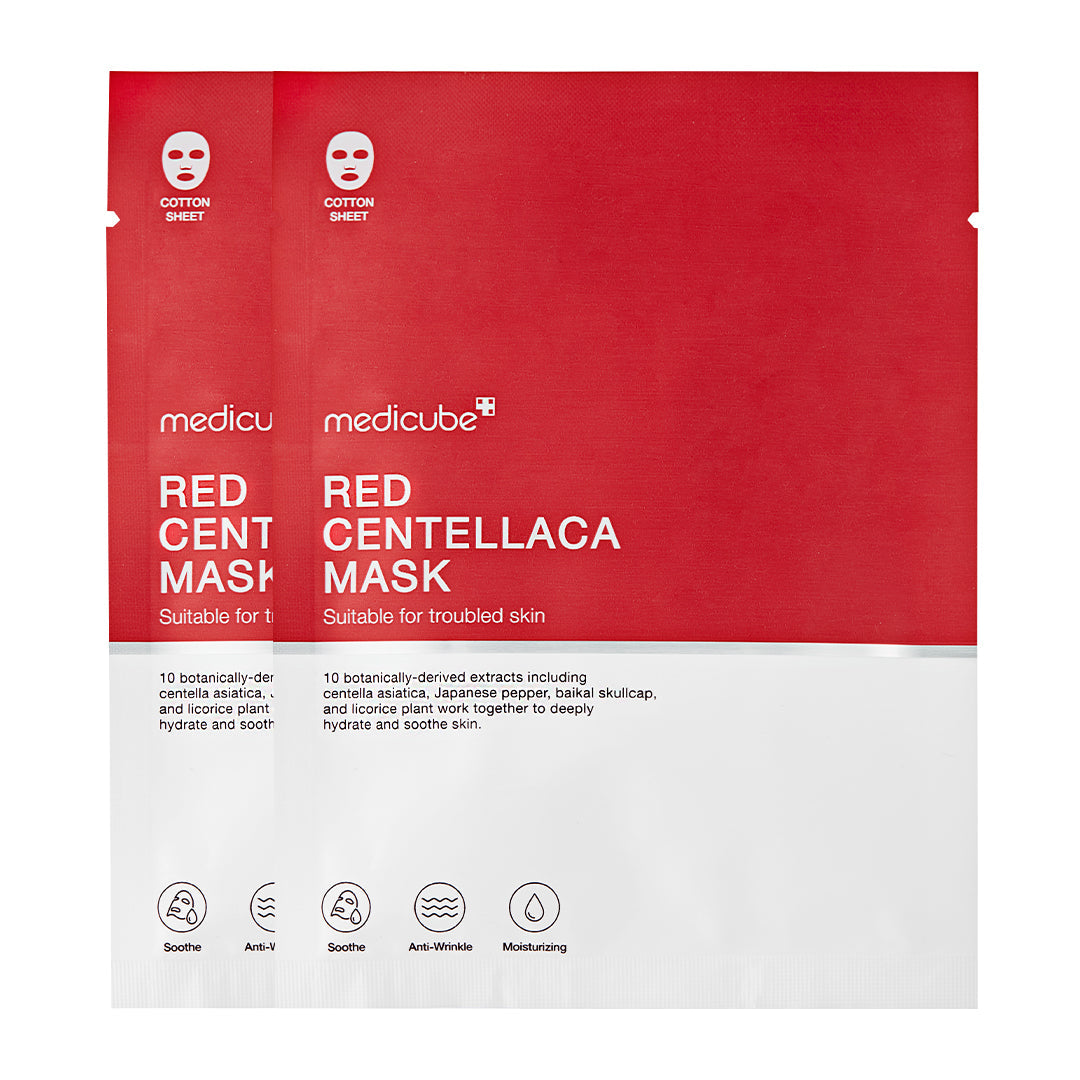 Red Centellaca Mask for Weekly Moisture Focused Care