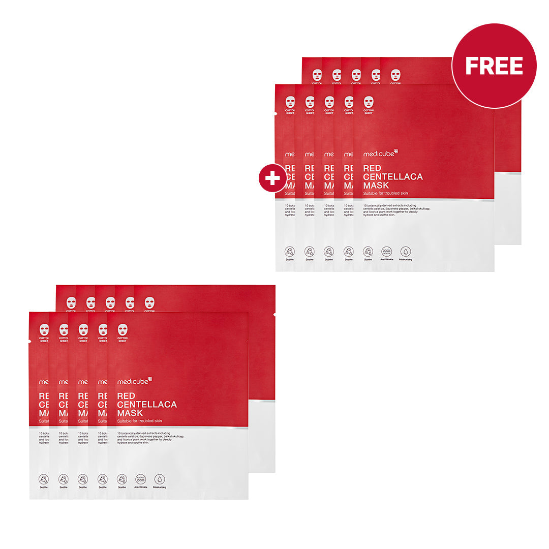 Red Centellaca Mask for Weekly Moisture Focused Care