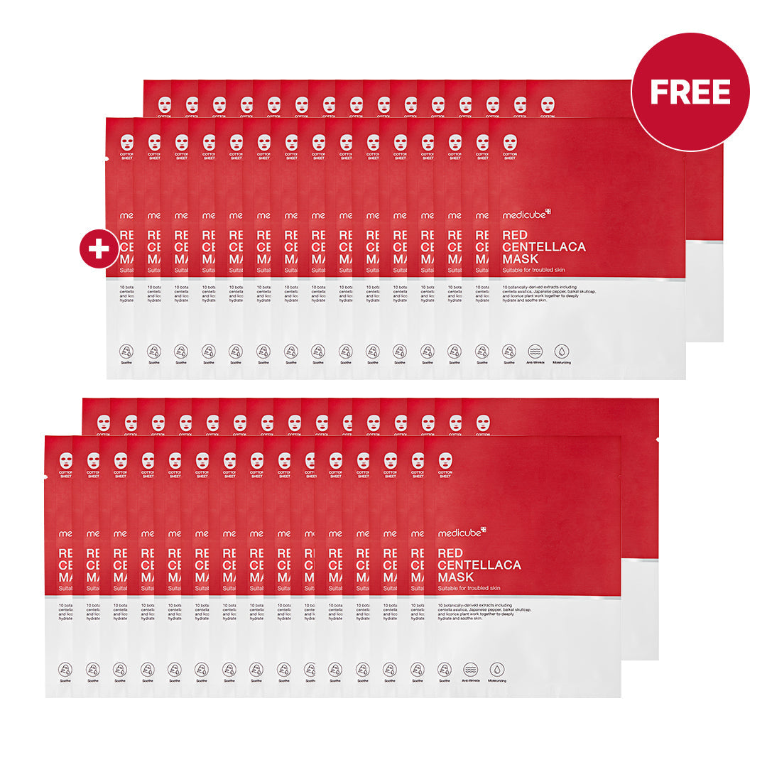 Red Centellaca Mask for Weekly Moisture Focused Care