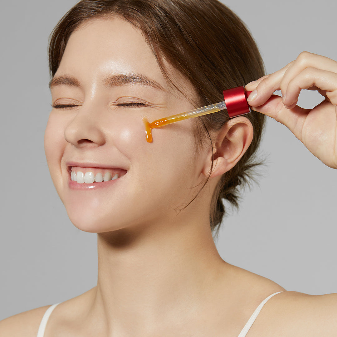 21 Red Succinic Acid Cleansing Booster Serum for Convenient At Home Skin Routine